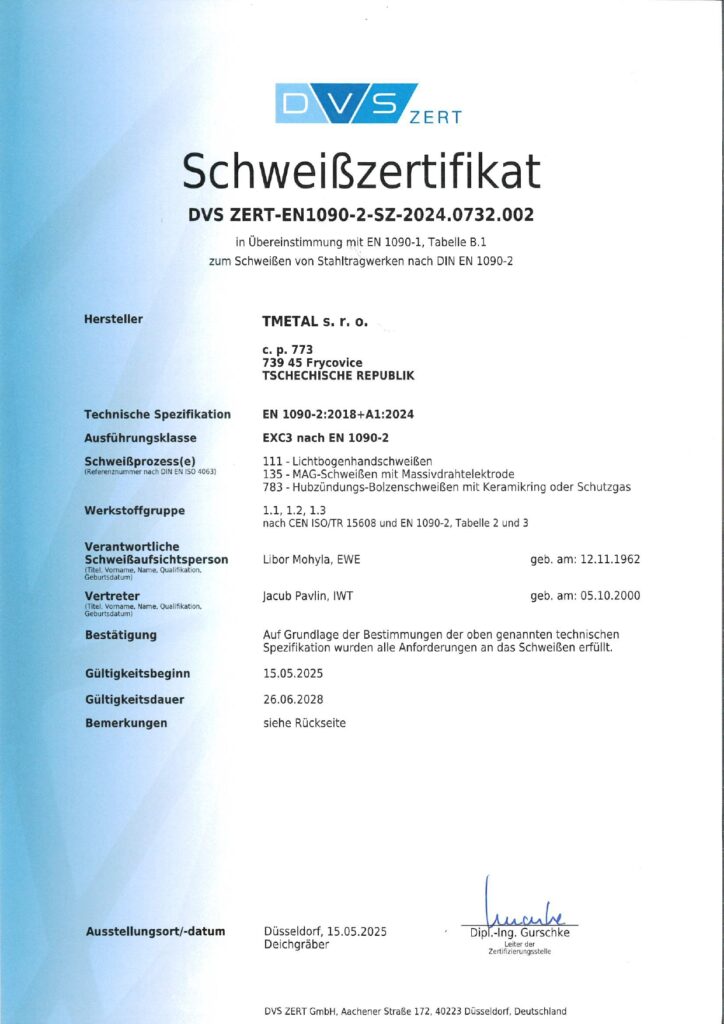 1 DVS ZERT Schweissertifikat page 0001