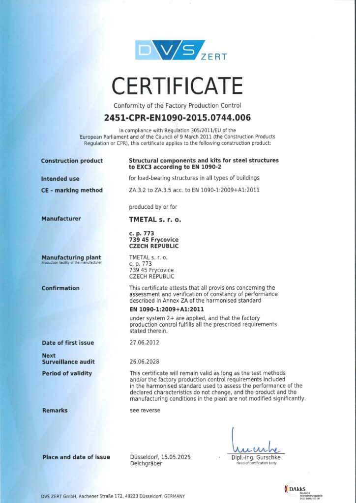 2 DVS ZERT Certificate FPC page 0001