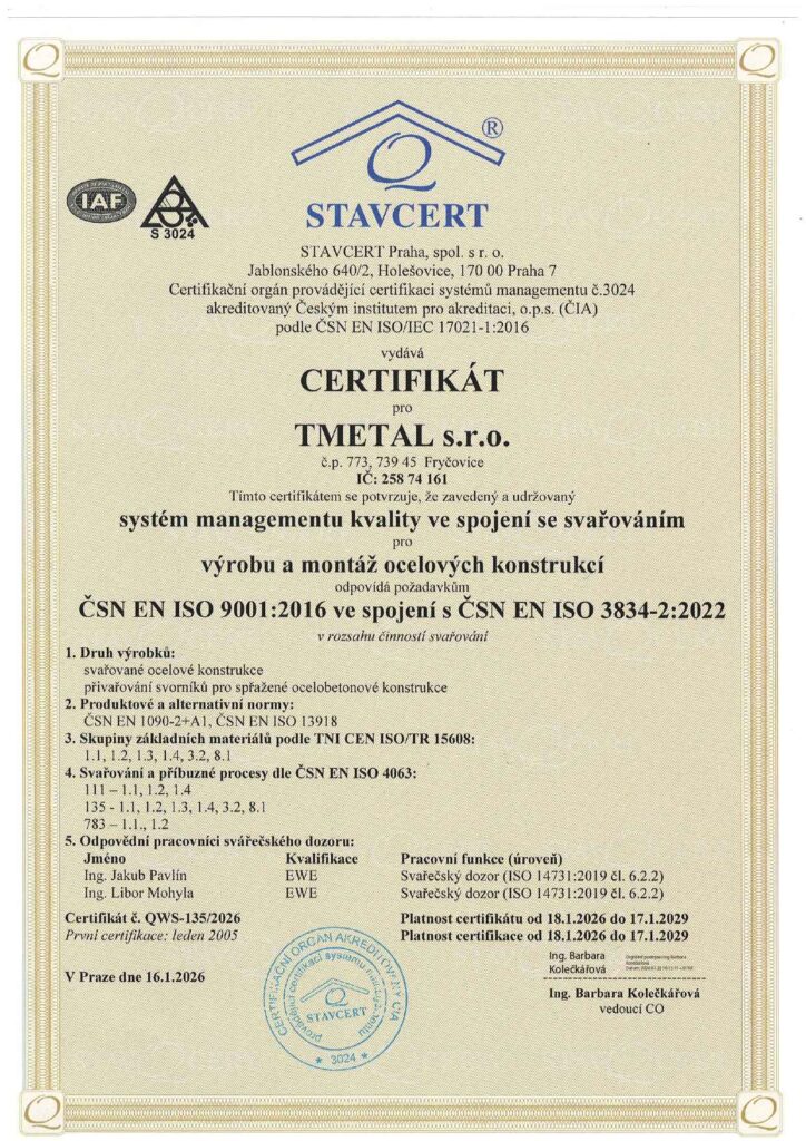 3 ISO 9001ISO 3834 2 CZ page 0001