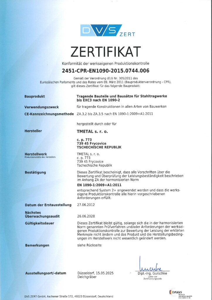 2 DVS ZERT Zertifikat FPC page 0001